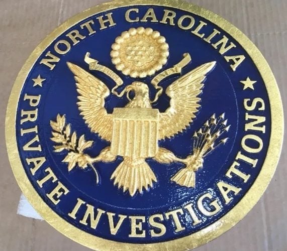 Carved 3D Gold Leaf North Carolina