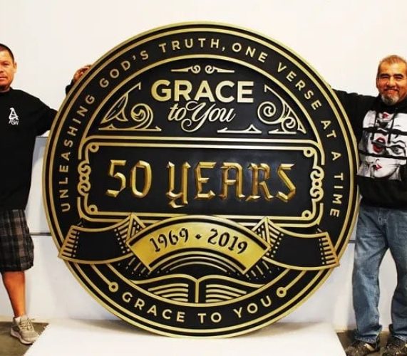 HDU Brass Plated Grace 3D