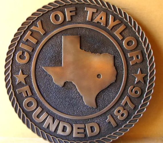 HDU Bronze Plated Taylor Texas