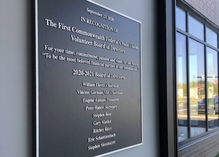 aluminum plaque time capsule bank 4